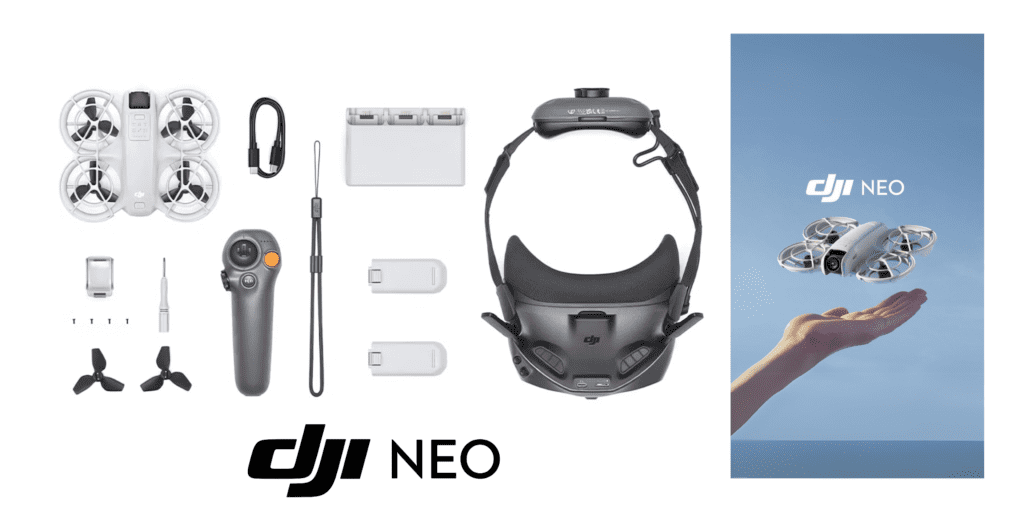 DJI Neo Motion Fly more combo available for drone service at Hubspoke Media and Marketing